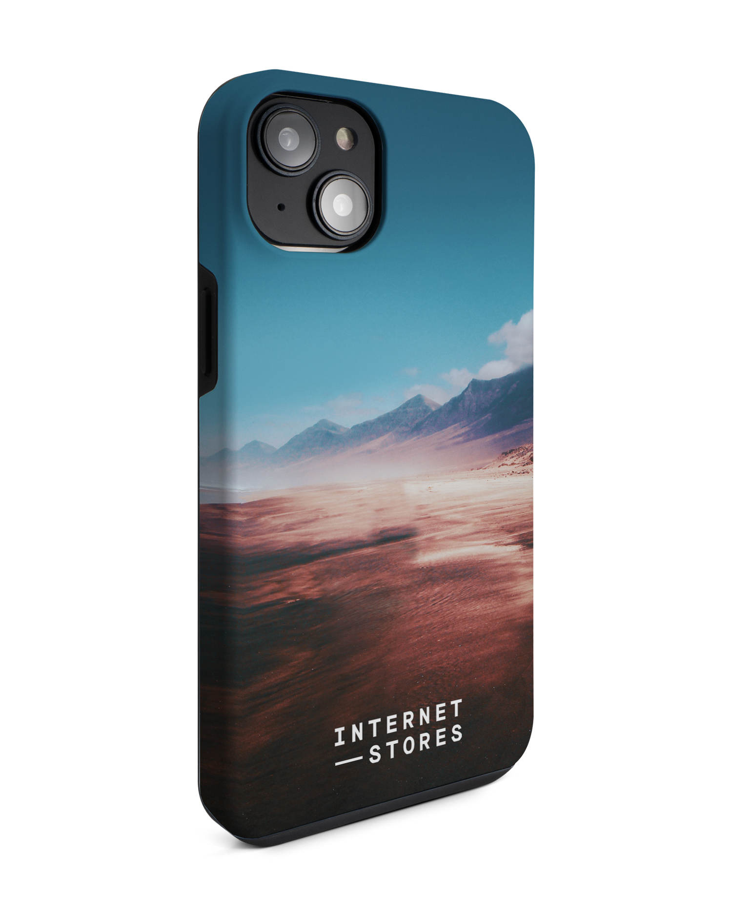 Sky Premium Phone Case for Apple iPhone 14 Plus: View from the left side