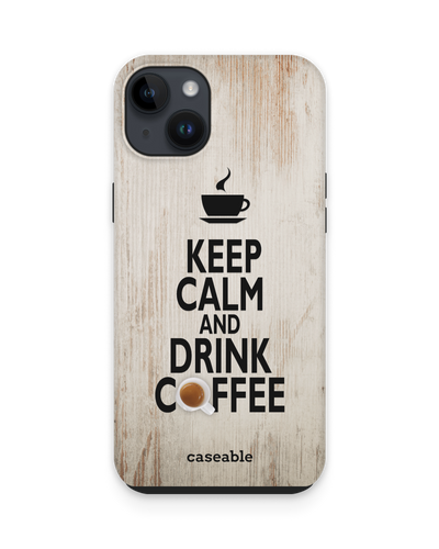 Drink Coffee Premium Phone Case for Apple iPhone 14 Plus