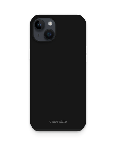 BLACK Premium Phone Case for Apple iPhone 14 Plus