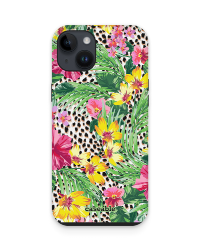 Tropical Cheetah Premium Phone Case for Apple iPhone 14 Plus