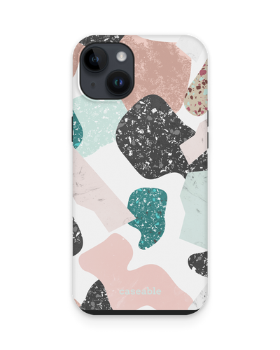 Scattered Shapes Premium Phone Case for Apple iPhone 15 Plus