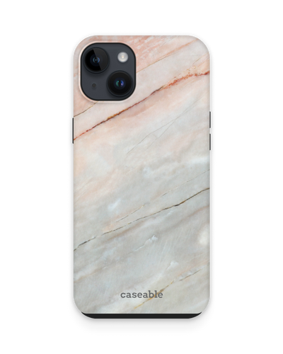 Mother of Pearl Marble Premium Phone Case for Apple iPhone 15 Plus