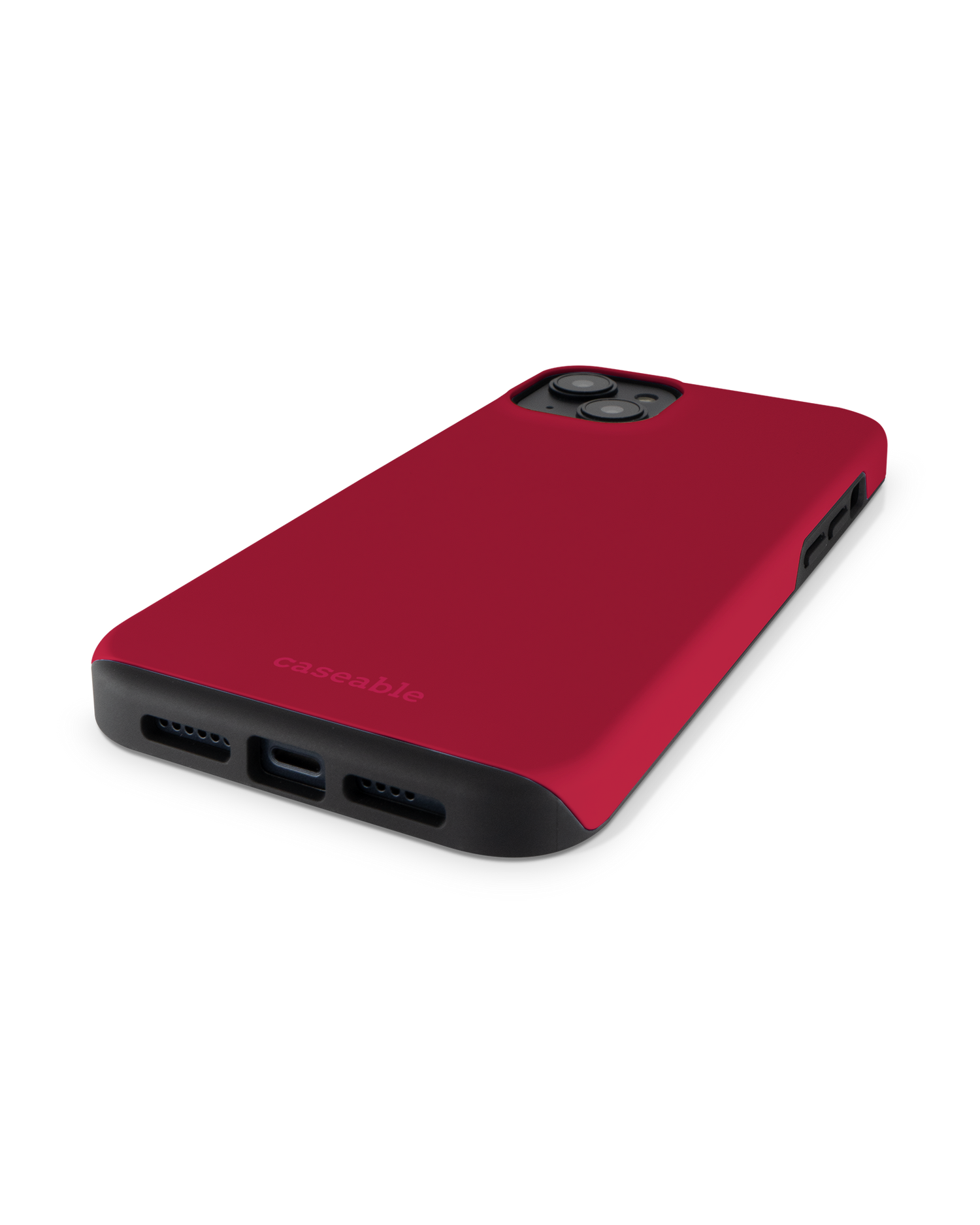 RED Premium Phone Case for Apple iPhone 14 Plus: Lying