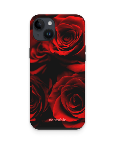 Red Roses Premium Phone Case for Apple iPhone 15 Plus