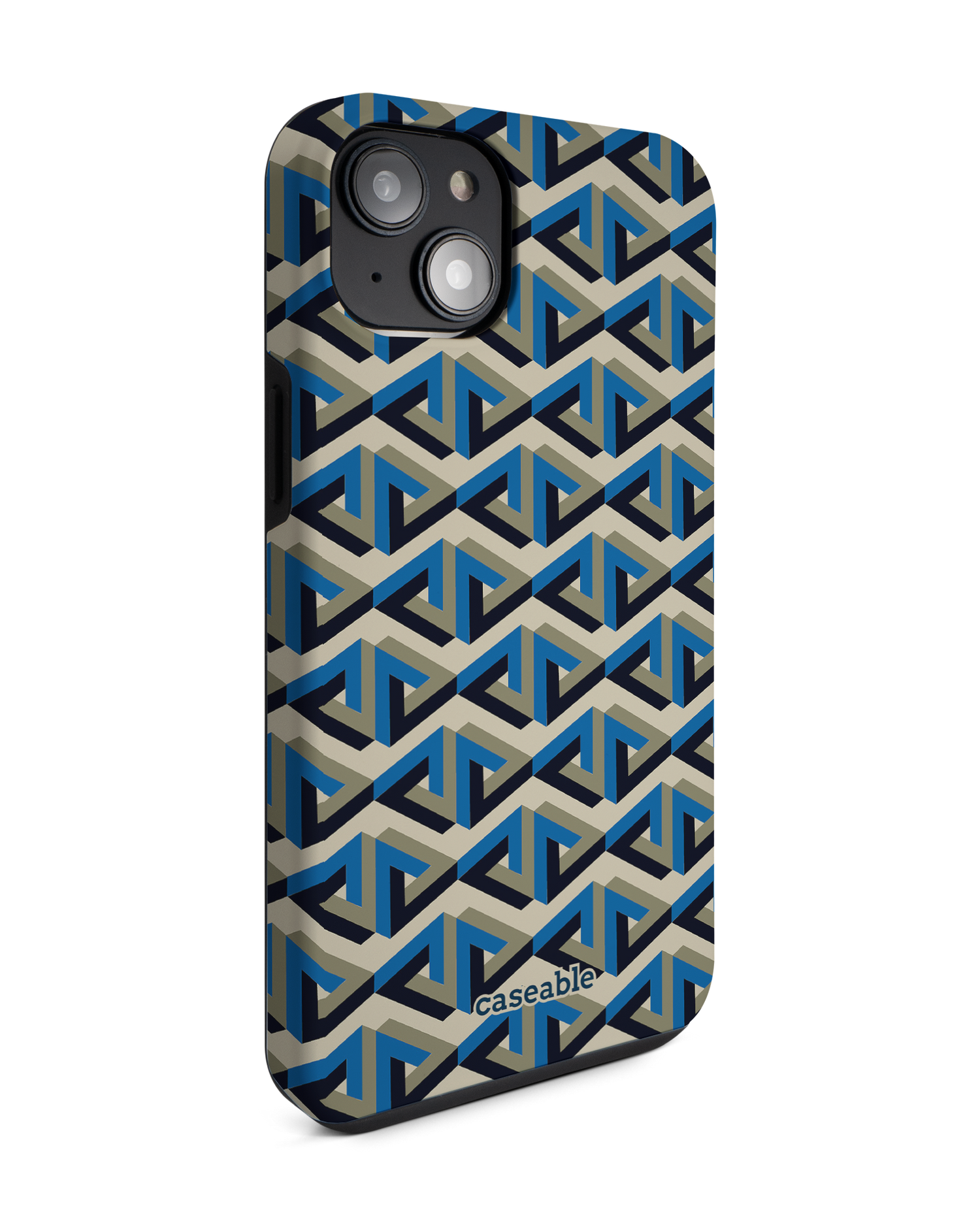 Penrose Pattern Premium Phone Case for Apple iPhone 14 Plus: View from the left side