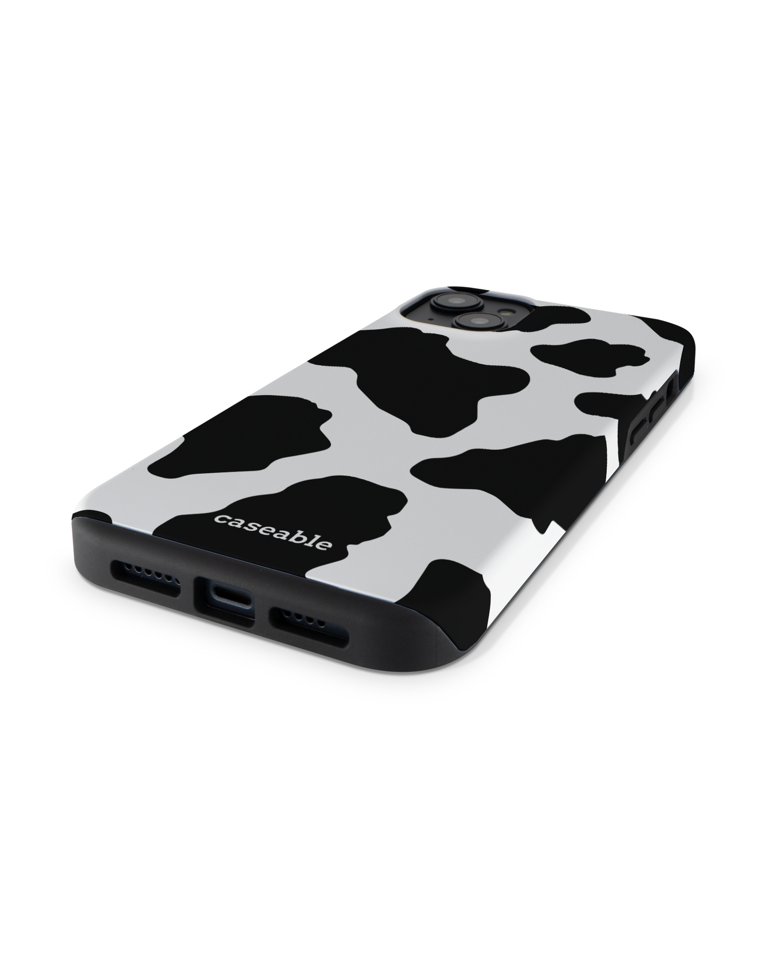 Cow Print 2 Premium Phone Case for Apple iPhone 14 Plus: Lying