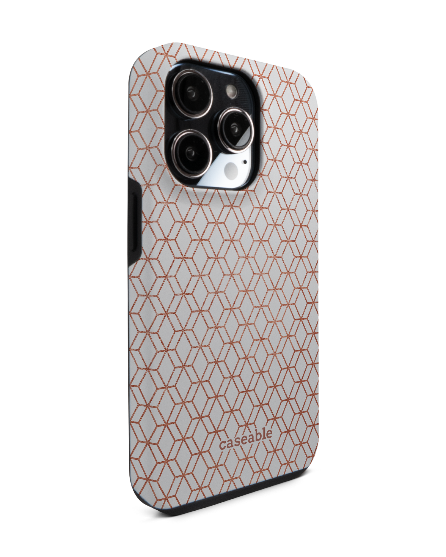 Morning Pattern Premium Phone Case for Apple iPhone 14 Pro: View from the left side