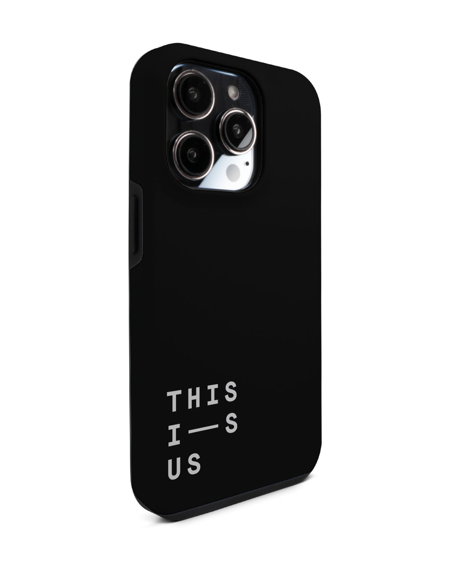This Is Us Premium Phone Case for Apple iPhone 14 Pro: View from the left side