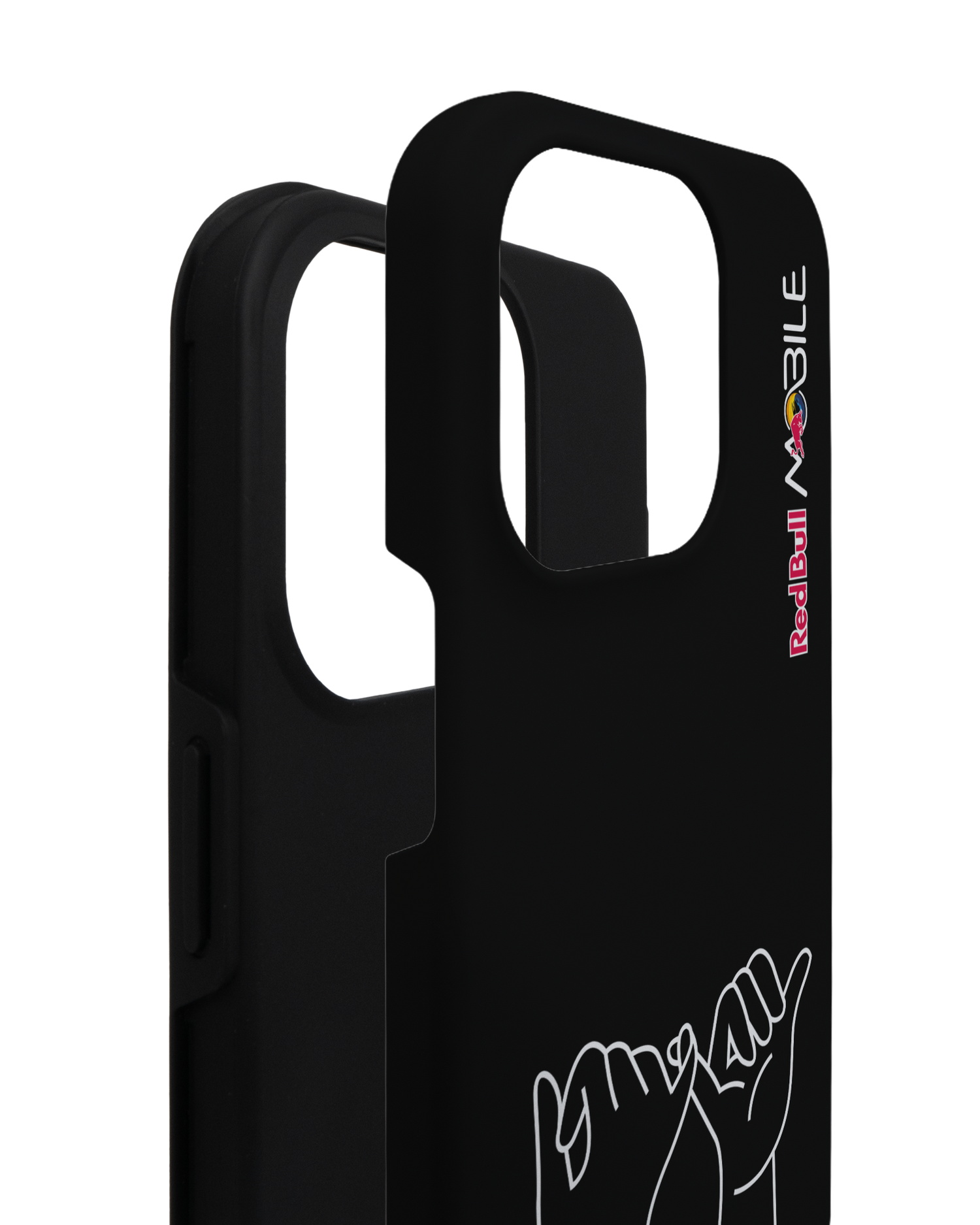 Red Bull MOBILE Black Premium Phone Case Apple iPhone 14 Pro