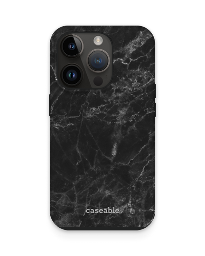 Midnight Marble Premium Phone Case for Apple iPhone 15 Pro