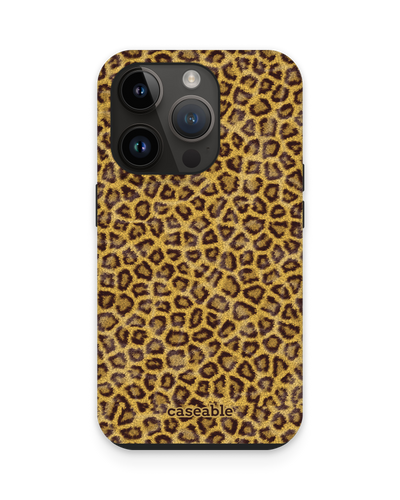 Leopard Skin Premium Phone Case for Apple iPhone 15 Pro