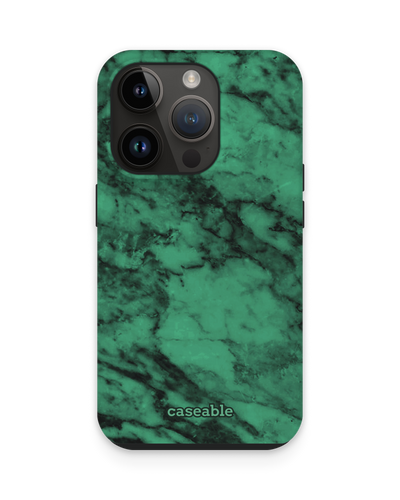 Green Marble Premium Phone Case for Apple iPhone 14 Pro