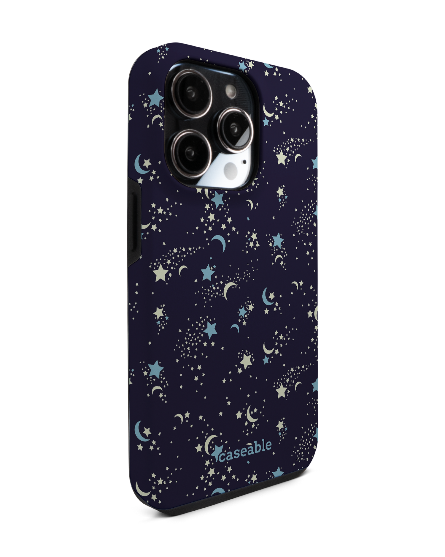 Mystical Pattern Premium Phone Case for Apple iPhone 14 Pro: View from the left side