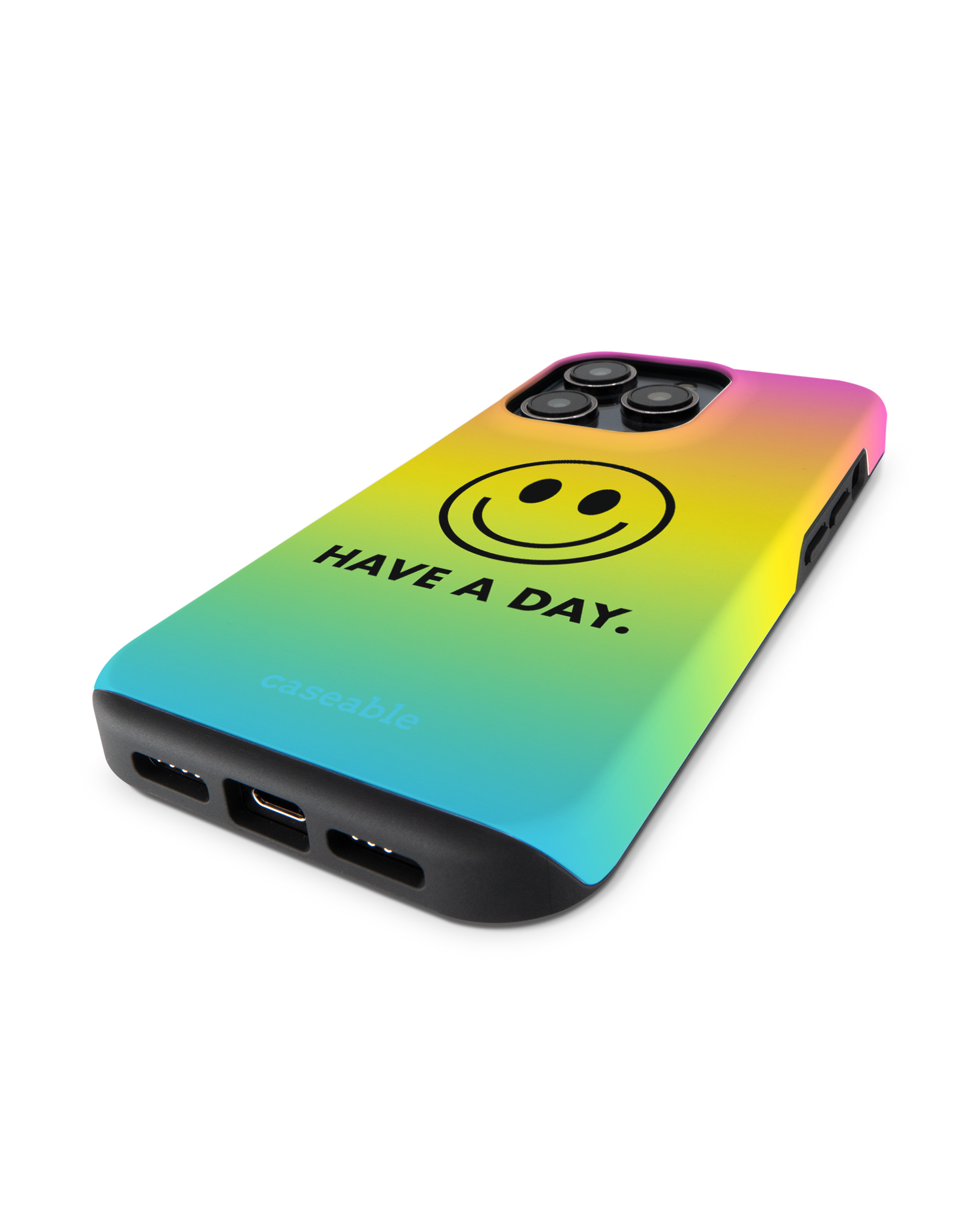 Have A Day Premium Phone Case for Apple iPhone 14 Pro: Lying