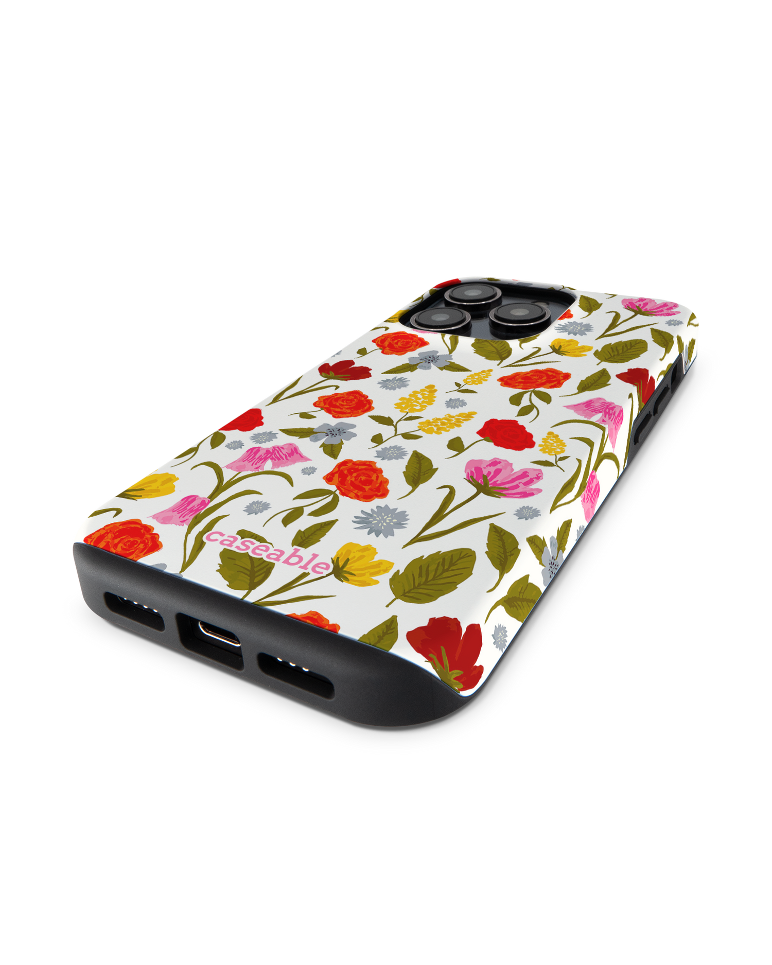 Botanical Beauties Premium Phone Case for Apple iPhone 14 Pro: Lying