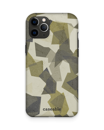 Geometric Camo Green Premium Phone Case Apple iPhone 11 Pro