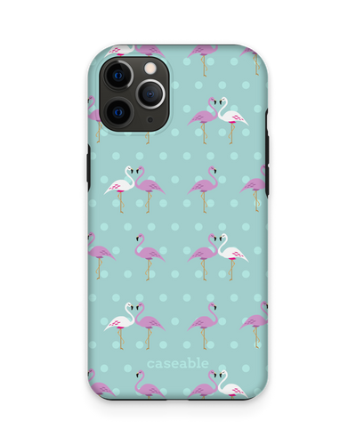 Two Flamingos Premium Phone Case Apple iPhone 11 Pro