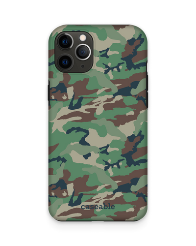 Green and Brown Camo Premium Phone Case Apple iPhone 11 Pro