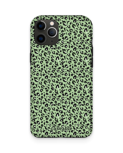 Mint Leopard Premium Phone Case Apple iPhone 11 Pro