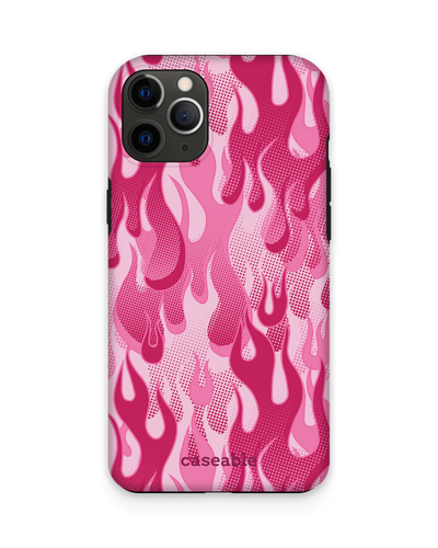 Pink Flames Premium Phone Case Apple iPhone 11 Pro