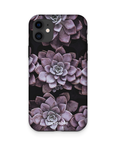 Purple Succulents Premium Phone Case Apple iPhone 11