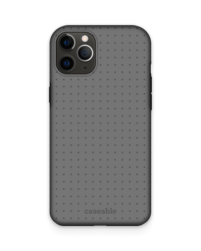 Dot Grid Grey Premium Phone Case Apple iPhone 11 Pro Max