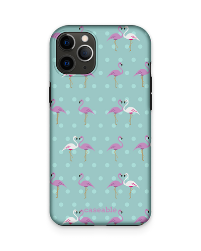 Two Flamingos Premium Phone Case Apple iPhone 11 Pro Max
