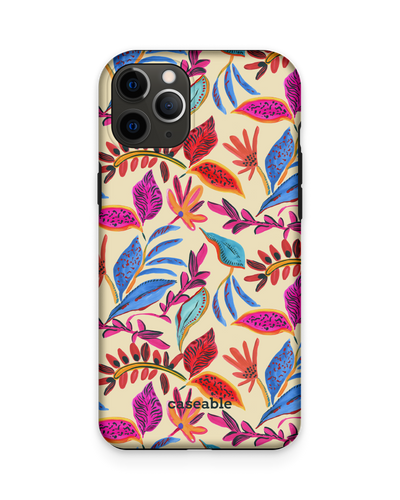 Painterly Spring Leaves Premium Phone Case Apple iPhone 11 Pro Max