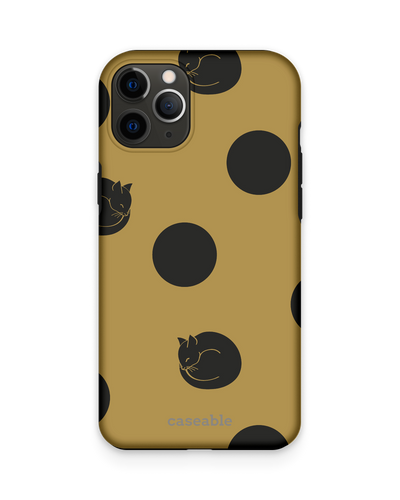 Polka Cats Premium Phone Case Apple iPhone 11 Pro Max