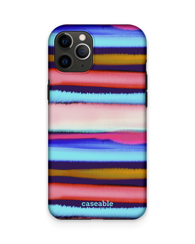 Watercolor Stripes Premium Phone Case Apple iPhone 11 Pro Max