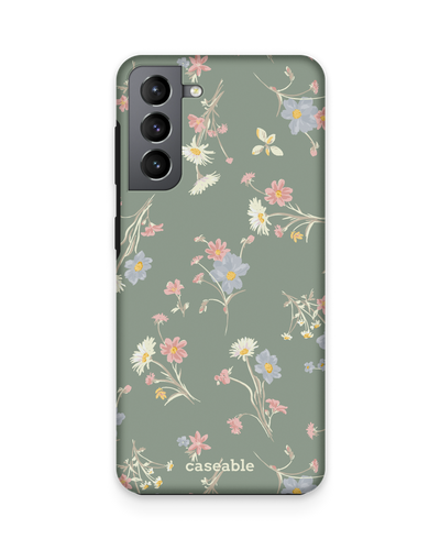Wild Flower Sprigs Premium Phone Case Samsung Galaxy S21 Plus
