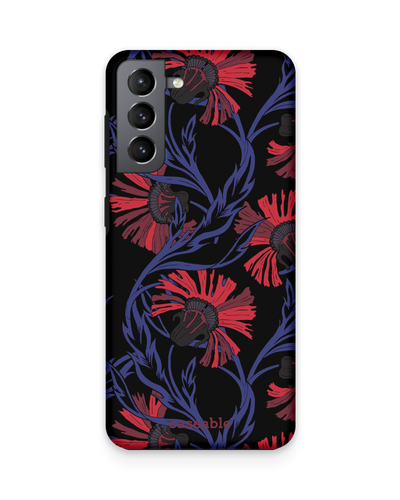 Midnight Floral Premium Phone Case Samsung Galaxy S21 Plus