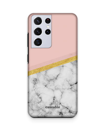 Marble Slice Premium Phone Case Samsung Galaxy S21 Ultra