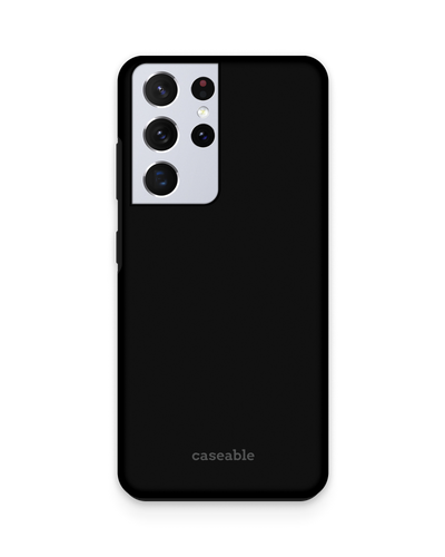 BLACK Premium Phone Case Samsung Galaxy S21 Ultra
