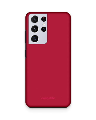 RED Premium Phone Case Samsung Galaxy S21 Ultra