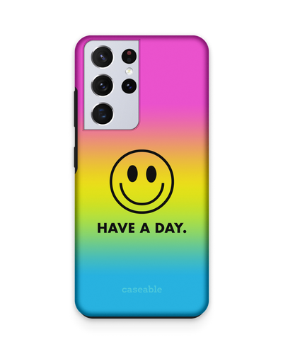 Have A Day Premium Phone Case Samsung Galaxy S21 Ultra