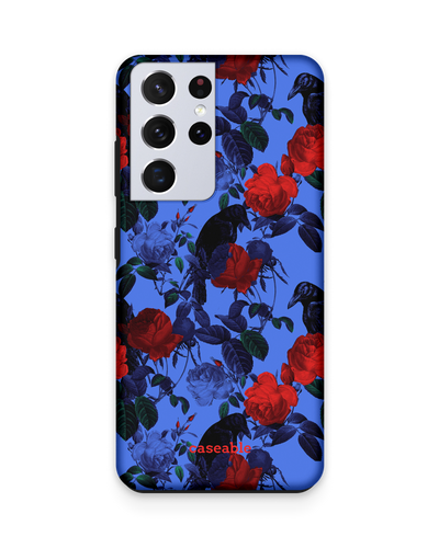 Roses And Ravens Premium Phone Case Samsung Galaxy S21 Ultra