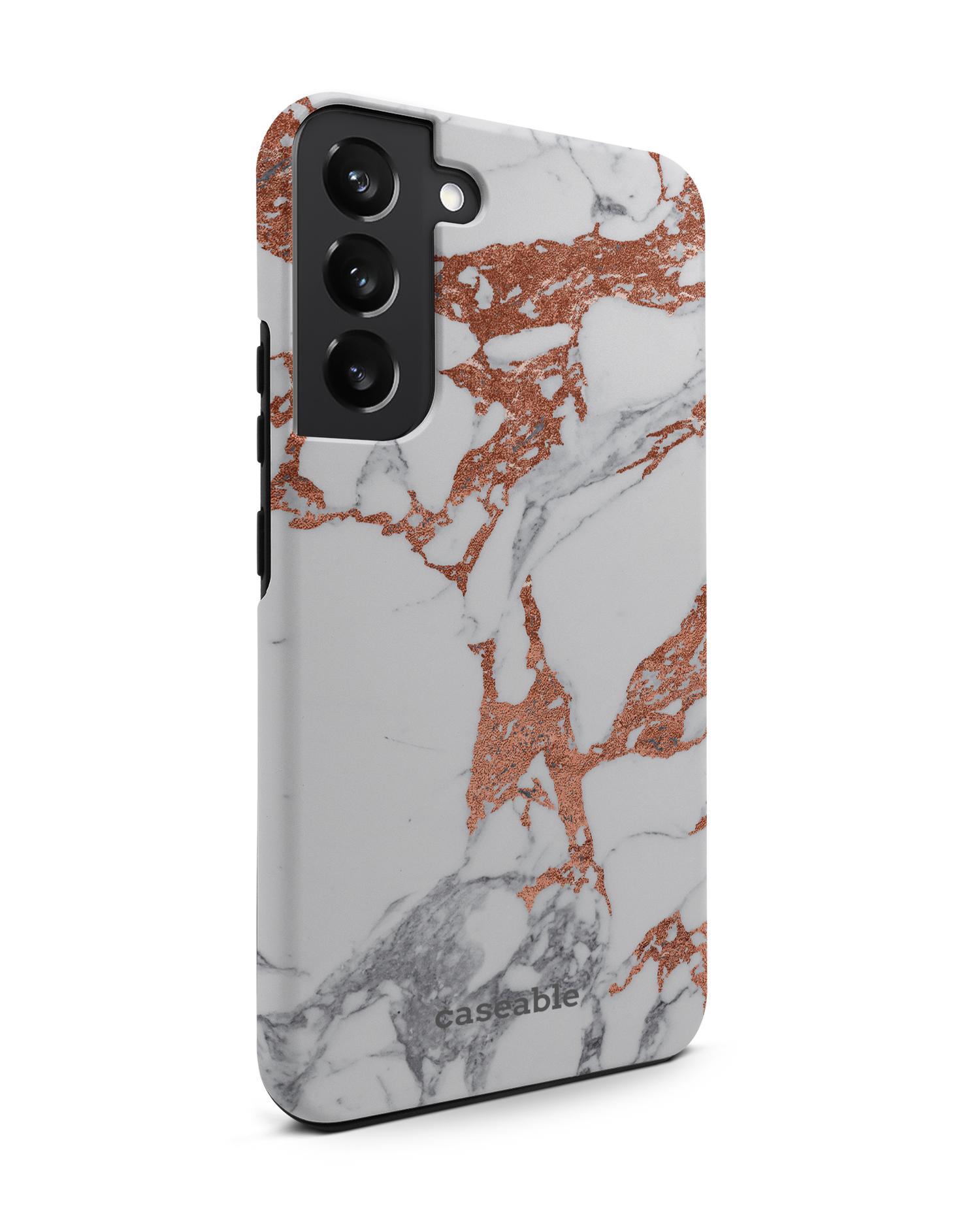 Marble Mix Premium Phone Case Samsung Galaxy S22 Plus 5G: View from the left side
