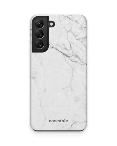 White Marble Premium Phone Case Samsung Galaxy S22 Plus 5G
