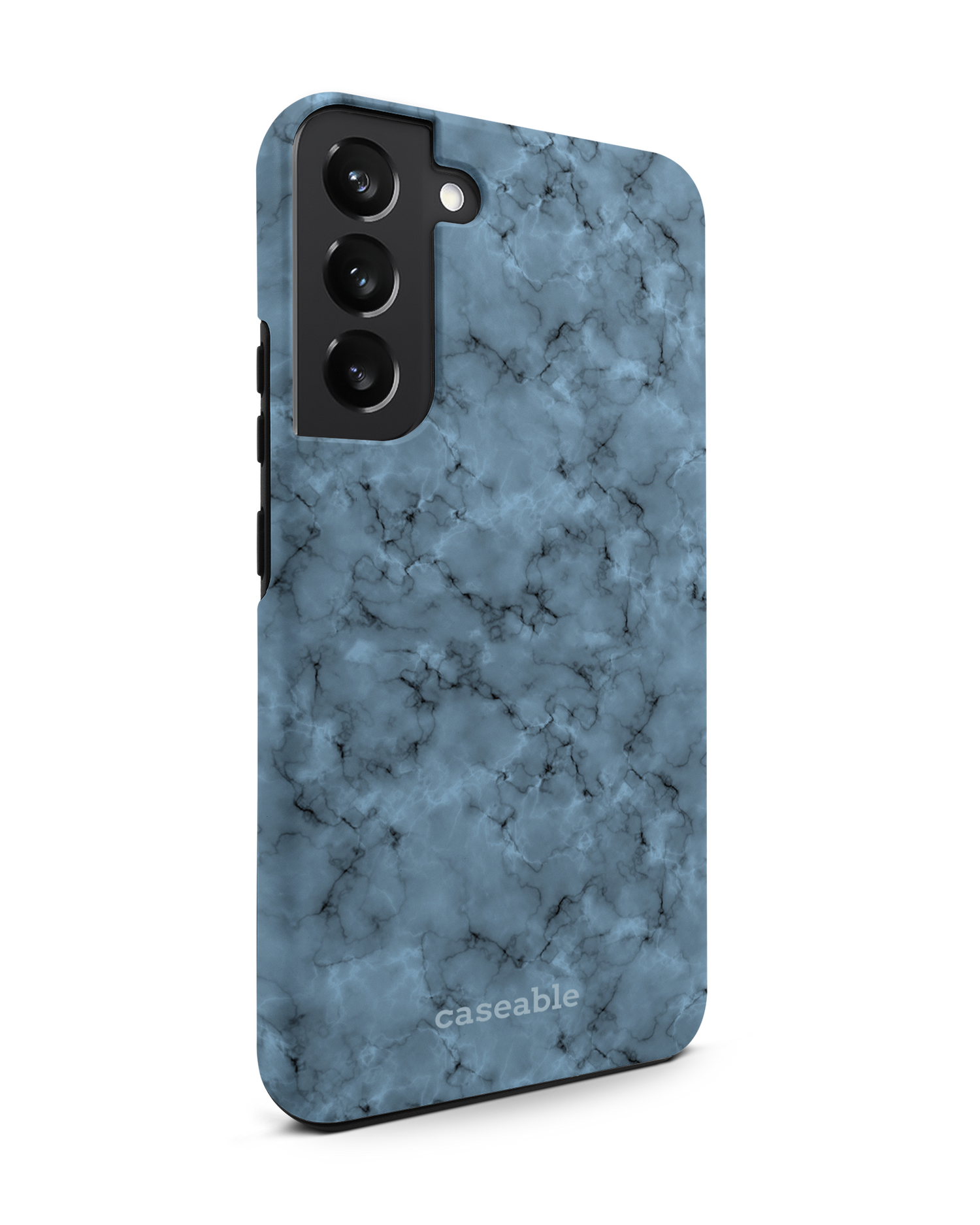 Blue Marble Premium Phone Case Samsung Galaxy S22 Plus 5G: View from the left side