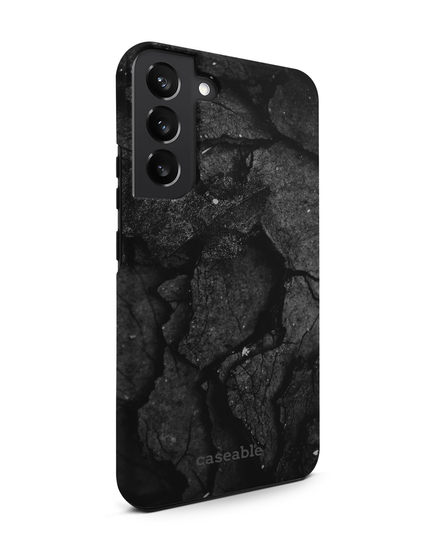 Carbon Premium Phone Case Samsung Galaxy S22 Plus 5G: View from the left side