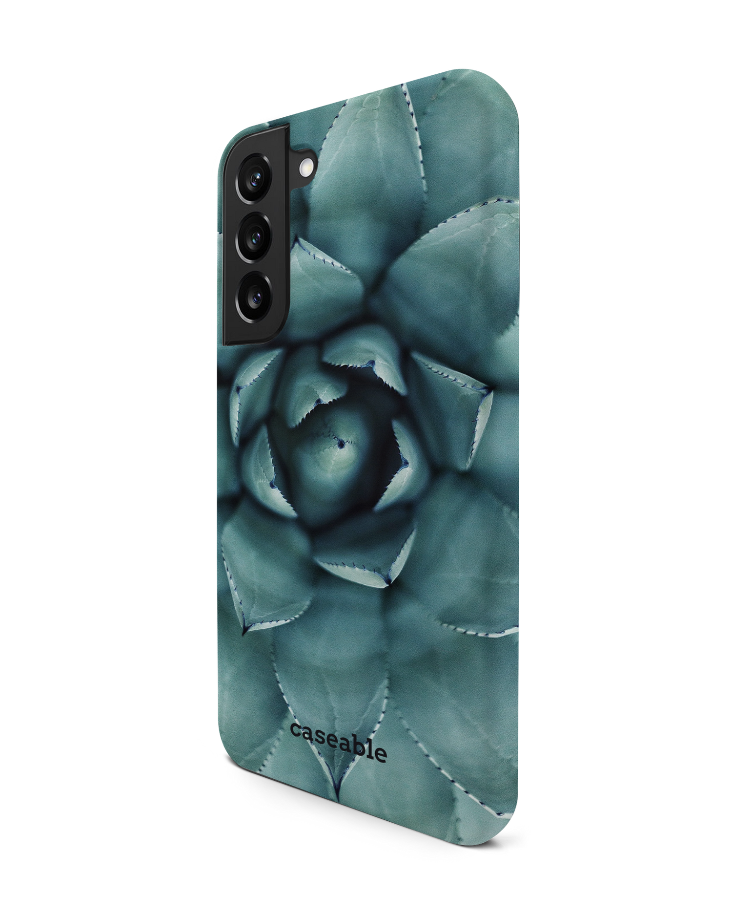 Beautiful Succulent Premium Phone Case Samsung Galaxy S22 Plus 5G: View from the right side