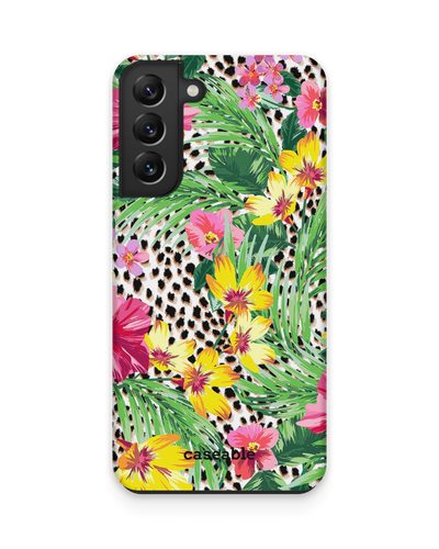 Tropical Cheetah Premium Phone Case Samsung Galaxy S22 Plus 5G