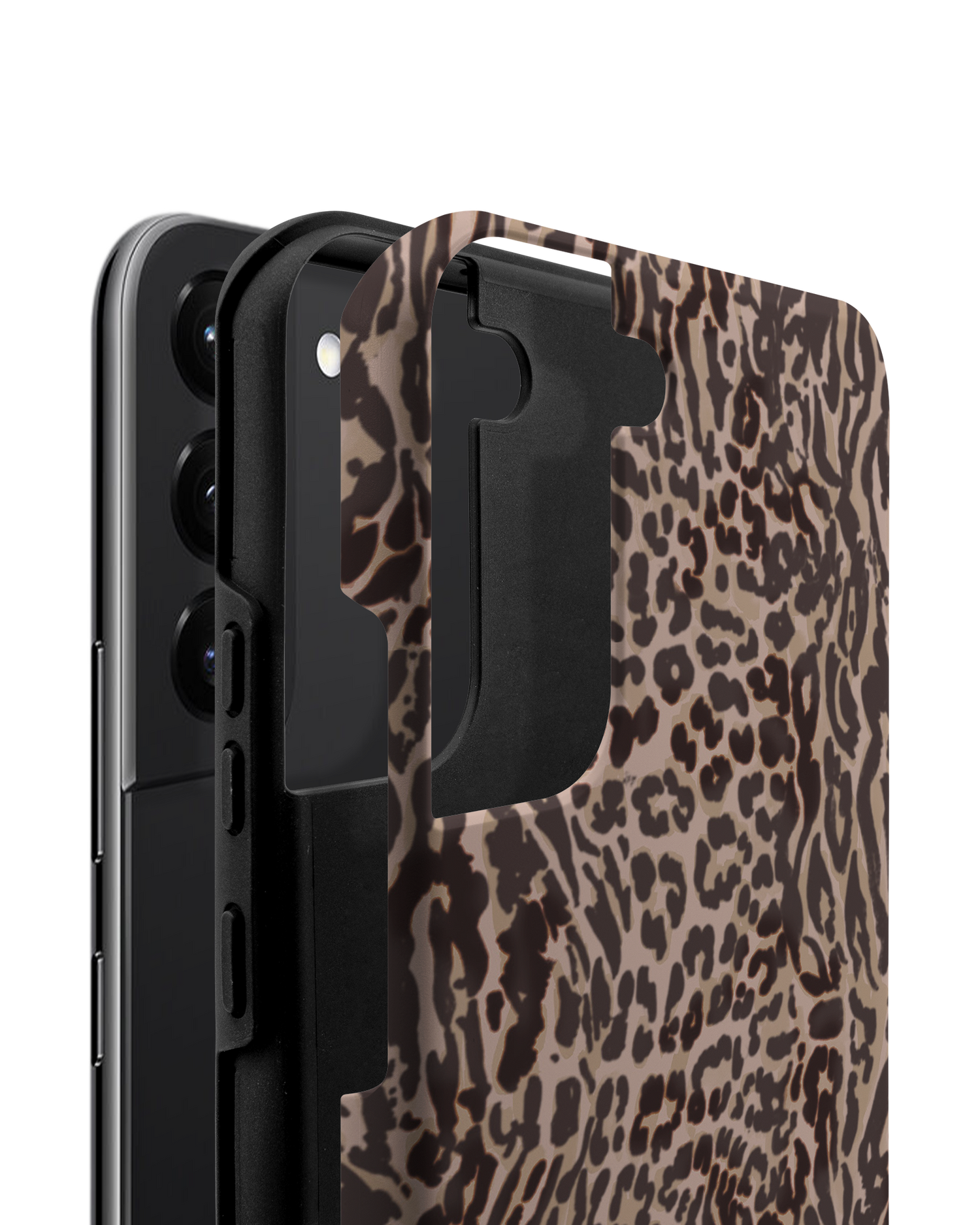 Animal Skin Tough Love Premium Phone Case Samsung Galaxy S22 Plus 5G consisting of 2 parts