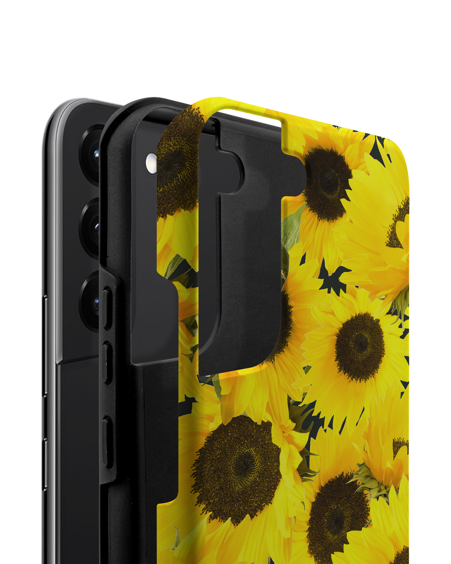 Sunflowers Premium Phone Case Samsung Galaxy S22 Plus 5G consisting of 2 parts