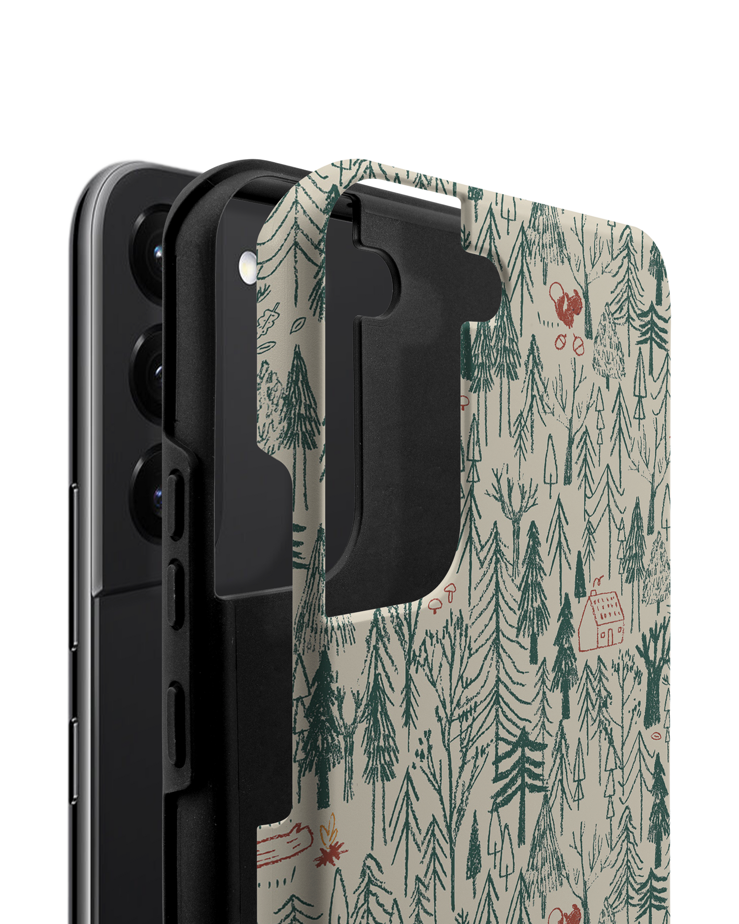 Wonder Forest Premium Phone Case Samsung Galaxy S22 Plus 5G consisting of 2 parts
