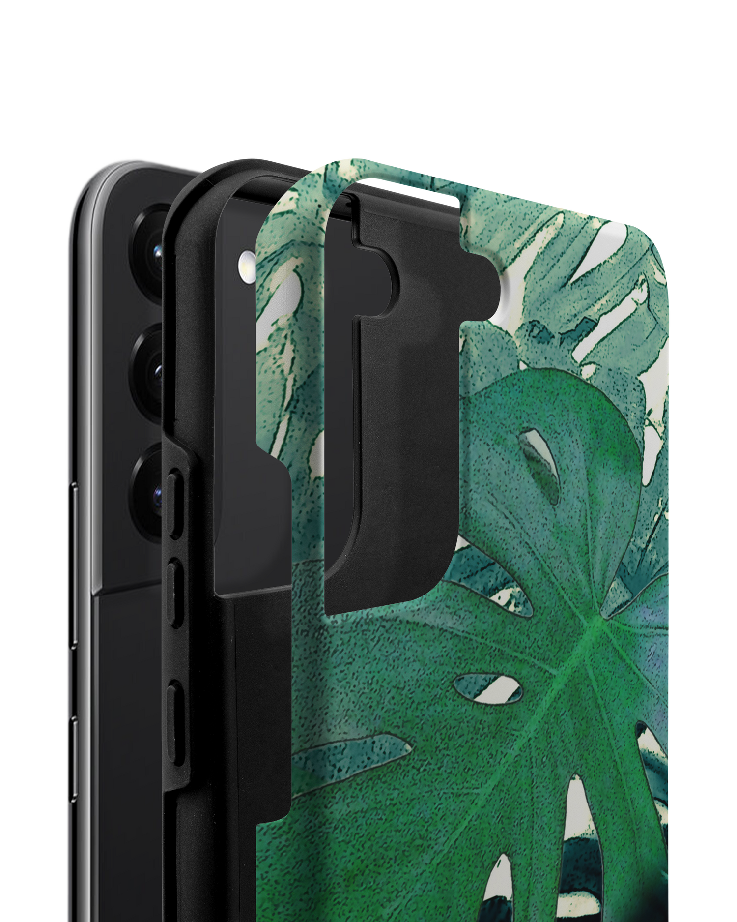 Saturated Plants Premium Phone Case Samsung Galaxy S22 Plus 5G consisting of 2 parts
