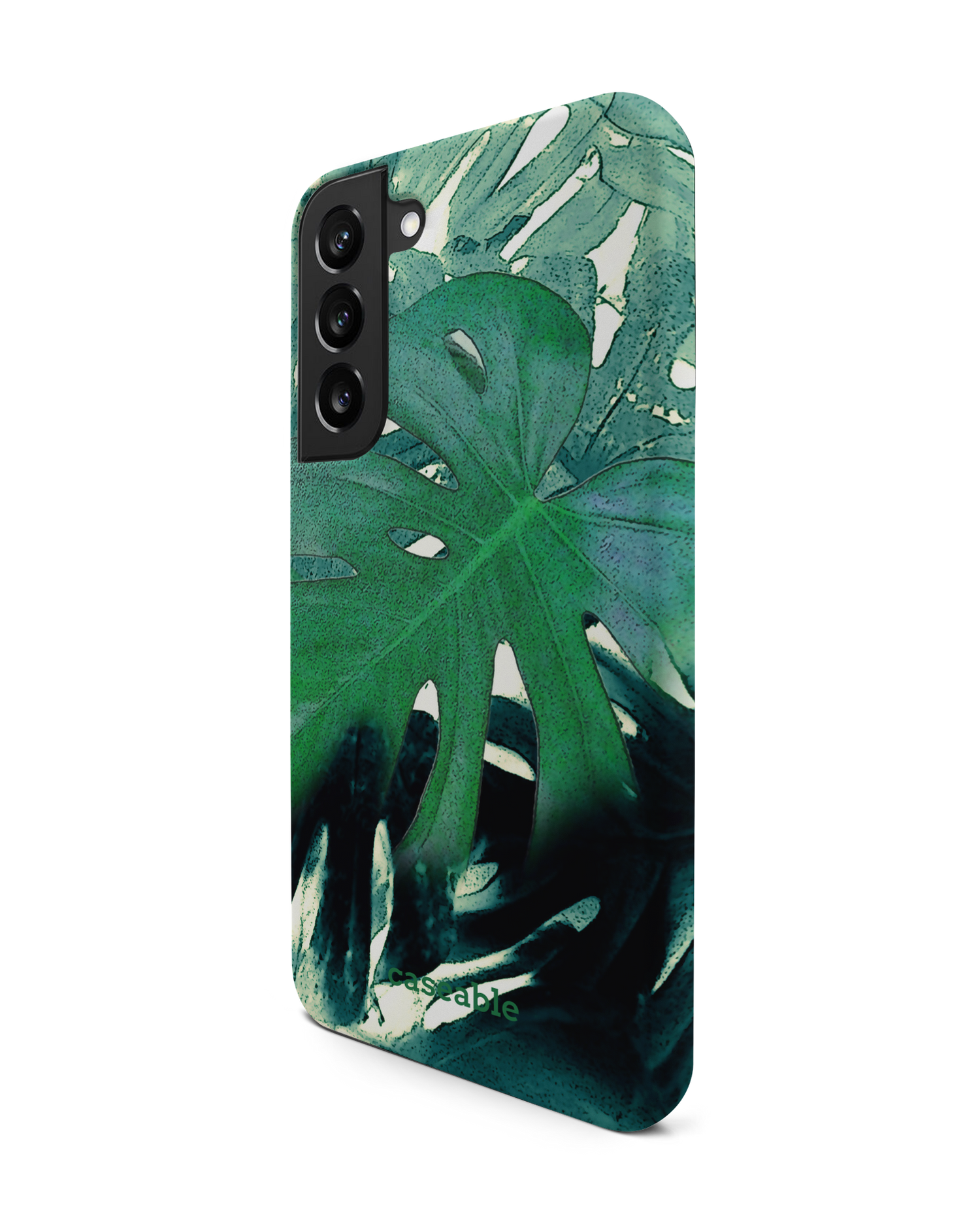 Saturated Plants Premium Phone Case Samsung Galaxy S22 Plus 5G: View from the right side