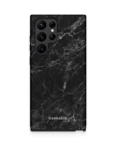 Midnight Marble Premium Phone Case Samsung Galaxy S22 Ultra 5G