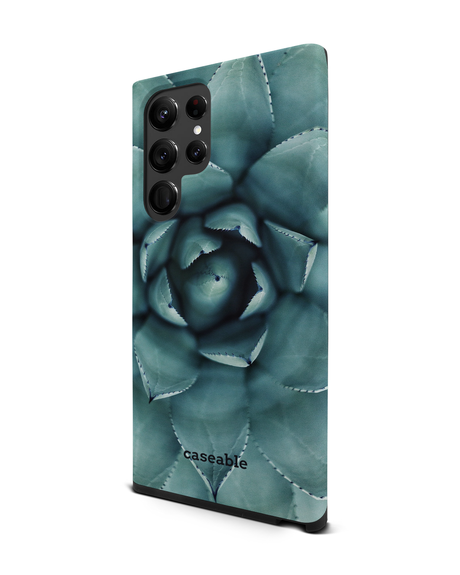Beautiful Succulent Premium Phone Case Samsung Galaxy S22 Ultra 5G: View from the right side